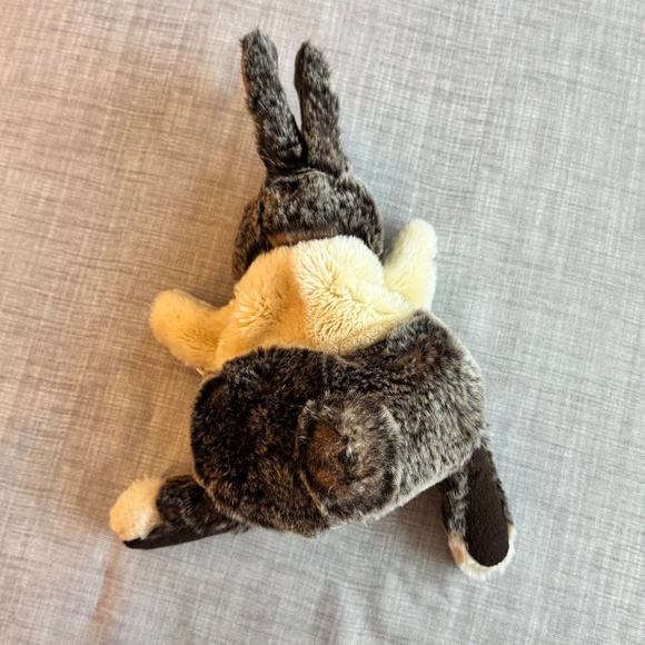 Folkmanis Rabbit Hand Puppet • Soft Plush Bunny • 10” - Picture 9 of 14